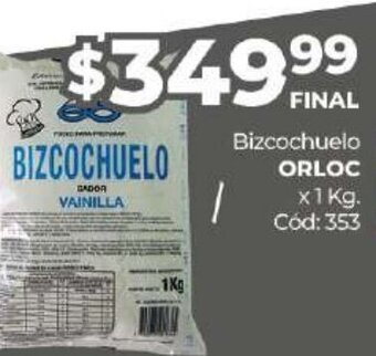 Diarco Bizcochuelo Orloc oferta