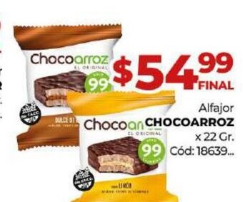 Diarco Alfajor Chocoarroz oferta
