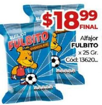 Diarco Alfajor Fulbito oferta