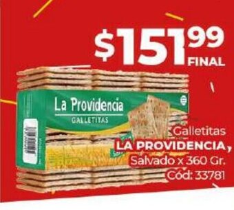 Diarco Galletitas La Providencia oferta