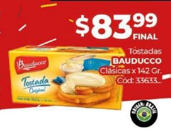 Diarco Tostadas Bauducco oferta
