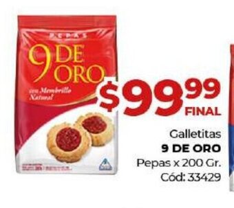 Diarco Galletitas 9 De Oro oferta