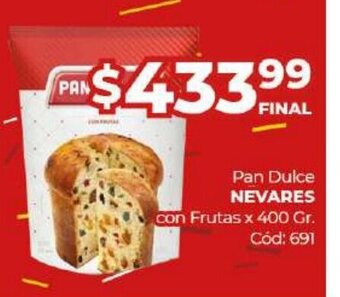 Diarco Pan Dulce Nevares oferta