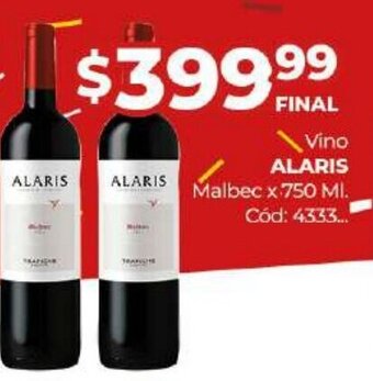 Diarco Vino Alaris oferta