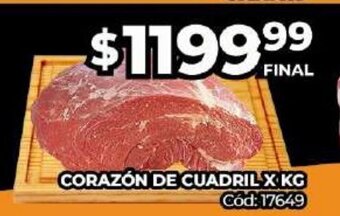 Diarco Corazón de Cuadril x kg oferta