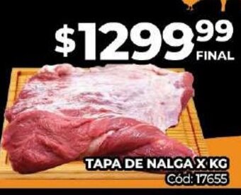 Diarco Tapa de Nalga x Kg oferta