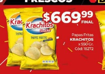 Diarco Papas Fritas Krachitos oferta