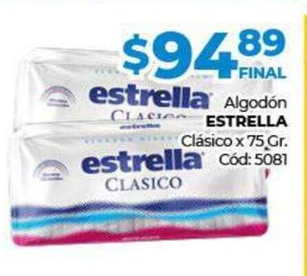 Diarco Algodón Estrella oferta