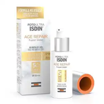 Farmacia Del Puente Isdin fotoprotector ultra age repair water 50 50 +ml oferta