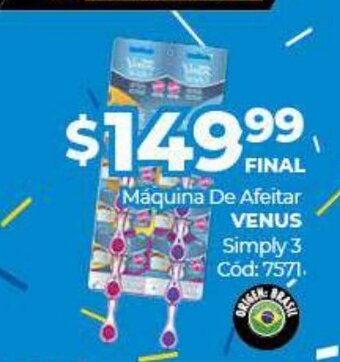 Diarco Máquina de Afeitar Venus oferta