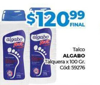Diarco Talco Algabo oferta