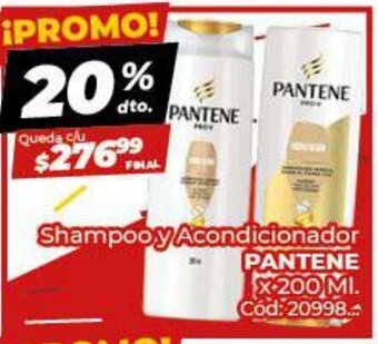 Diarco Shampoo Y Acondicionador Pantene oferta