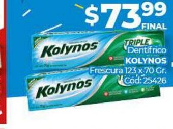 Diarco Dentifrico Kolynos oferta