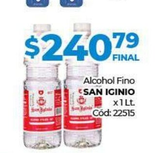 Diarco Alcohol Fino San Iginio oferta