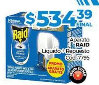 Diarco Aparato Raid oferta