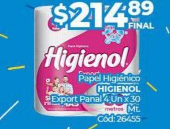 Diarco Papel Higiénico Higienol oferta