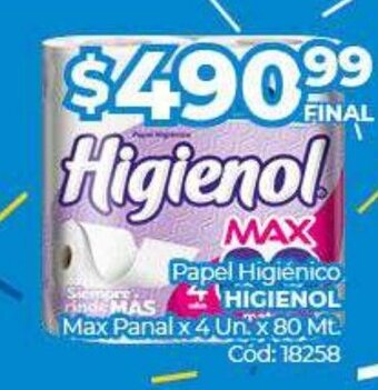 Diarco Papel Higiénico Higienol oferta