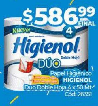 Diarco Papel Higiénico Higienol oferta