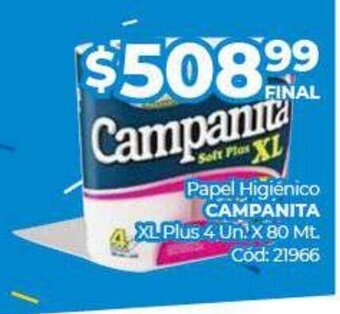 Diarco Papel Higiénico Campanita oferta