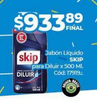 Diarco Jabón Líquido Skip oferta