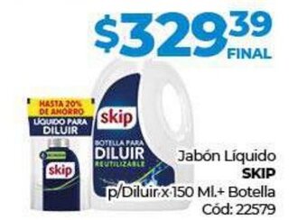Diarco Jabón Líquido Skip oferta