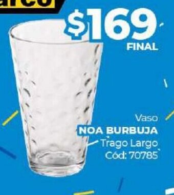 Diarco Vaso Noa Burbuja oferta