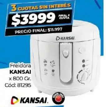 Diarco Freidora Kansai oferta