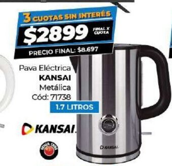 Diarco Pava Eléctrica Kansai oferta