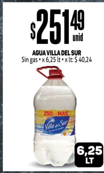 Makro Agua Villa del Sur oferta