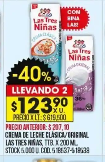 Coto Crema De Leche Clásica oferta