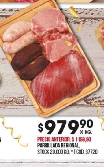 Coto Parrillada Regional oferta