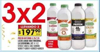 Coto Leche Larga Vida Funcional La Serenisima oferta
