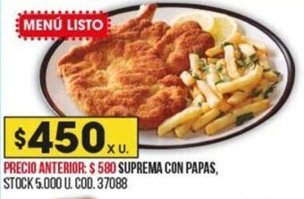 Coto Suprema Con Papas oferta