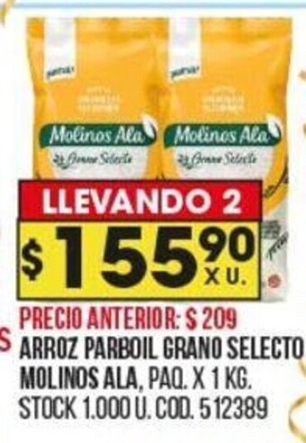 Coto Arroz Parboil Grano Selecto Molinos Ala oferta