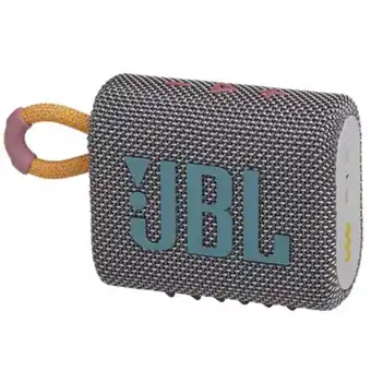 Parlante portatil jbl go 3 gris