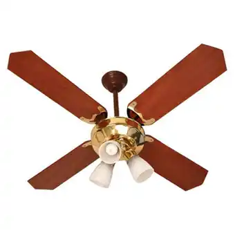 Ventilador de techo severbon vtml420dc cedro