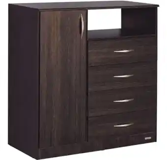 Castillo Hogar Chifonier platinum 4 cajones tabaco (921) oferta