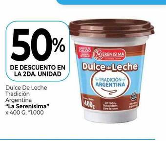 La Anonima Dulce de leche tradición argentina oferta