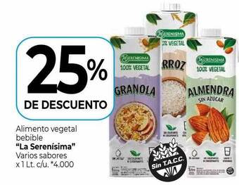 La Anonima Alimento vegetal bebible oferta