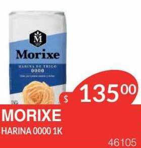 Masivos Morixe harina 0000 oferta