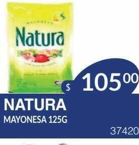 Masivos Natura mayonesa 125g oferta