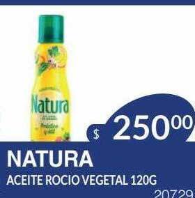 Masivos Natura aceite rocio vegetal oferta