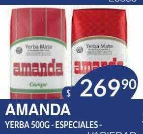Masivos Amanda yerba especiales oferta