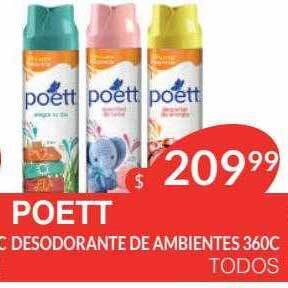 Masivos Poett desodorante de ambientes oferta