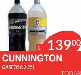 Masivos Cunnington gaseosa oferta