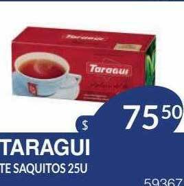 Masivos Taragui te saquitos oferta