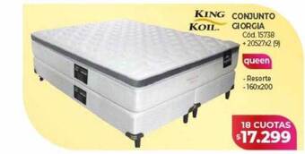 Naldo Lombardi King koil conjunto giorgia oferta