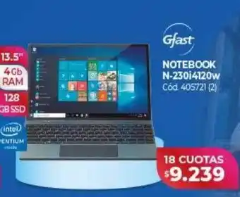 Naldo Lombardi Notebook n-230i4120w oferta