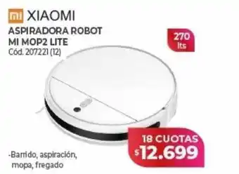 Naldo Lombardi Xiaomi aspiradora robot mi mop2 lite oferta