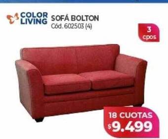Naldo Lombardi Color living sofá bolton oferta